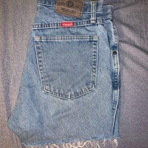 VINTAGE Wrangler Denim Shorts